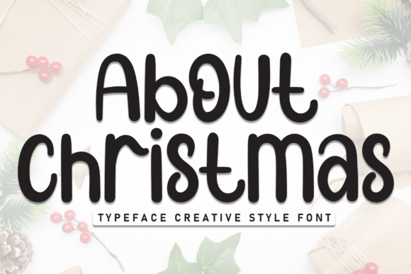 About Christmas Font: Friendly Handwritten Display for Real Business Branding