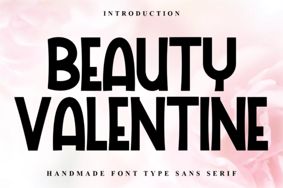 Beauty Valentine: A Display Font That Speaks Romance Without Saying a Word