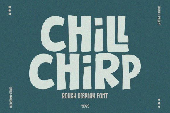 Chill Chirp: A Display Font That Stands Out in Fast-Scrolling Feeds