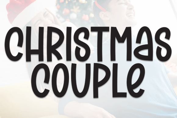 Christmas Couple: A Festive Handwritten Font for Warm Brand Identity