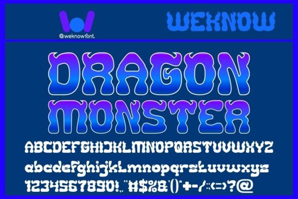 Dragon Monster: A Display Font That Ignites Editorial Mood