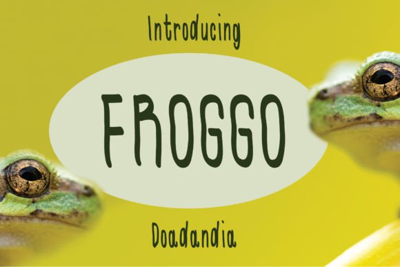 Froggo: A Display Font That Adds Magic to Digital Interfaces