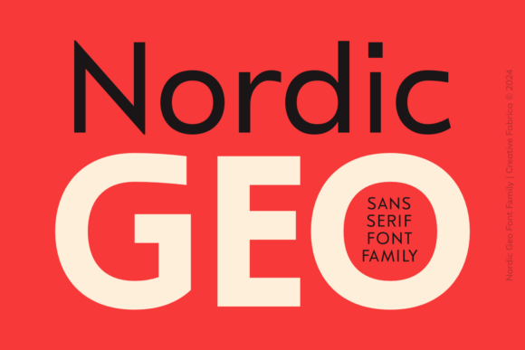 Nordic Geo: A Display Font for Modern Editorial Design