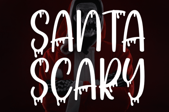 Santa Scary: A Playful Handwritten Display Font for Warm, Human Branding