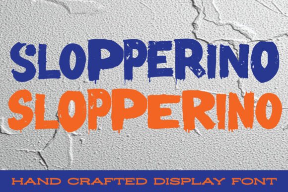 Slopperino: A Display Font That Adds Personality Without Sacrificing Clarity