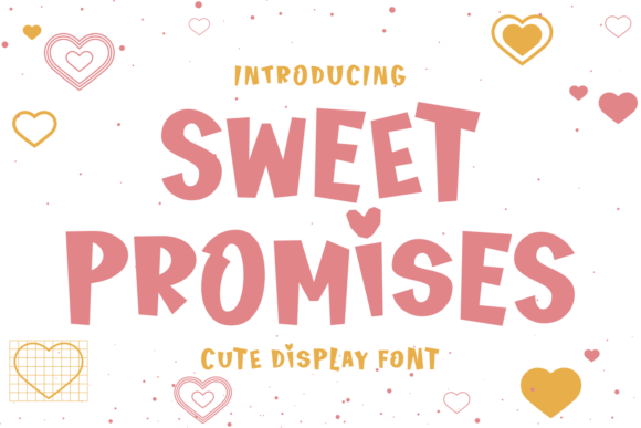 Sweet Promises: A Playful Display Font for Warm, Human-Centered Web Design