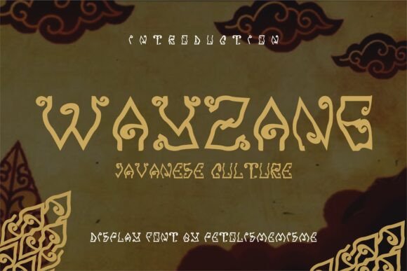 Wayzang: A Display Font That Earns Its Space