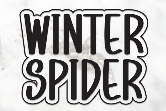 Winter Spider: A Friendly Handwritten Display Font That Cuts Through the Feed