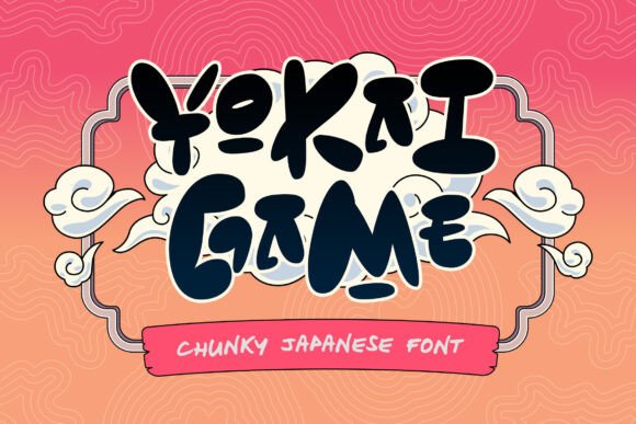 Yokai Game: A Bold, Playful Display Font That Demands Attention