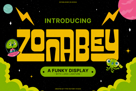 Zonabey: A Playful Display Typeface for Editorial Impact